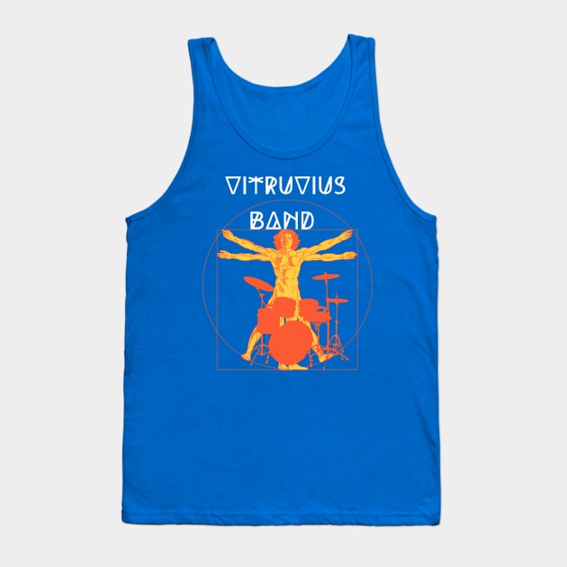 Vitruvius band  art Da Vinci orchestra Tank Top by LuluCybril